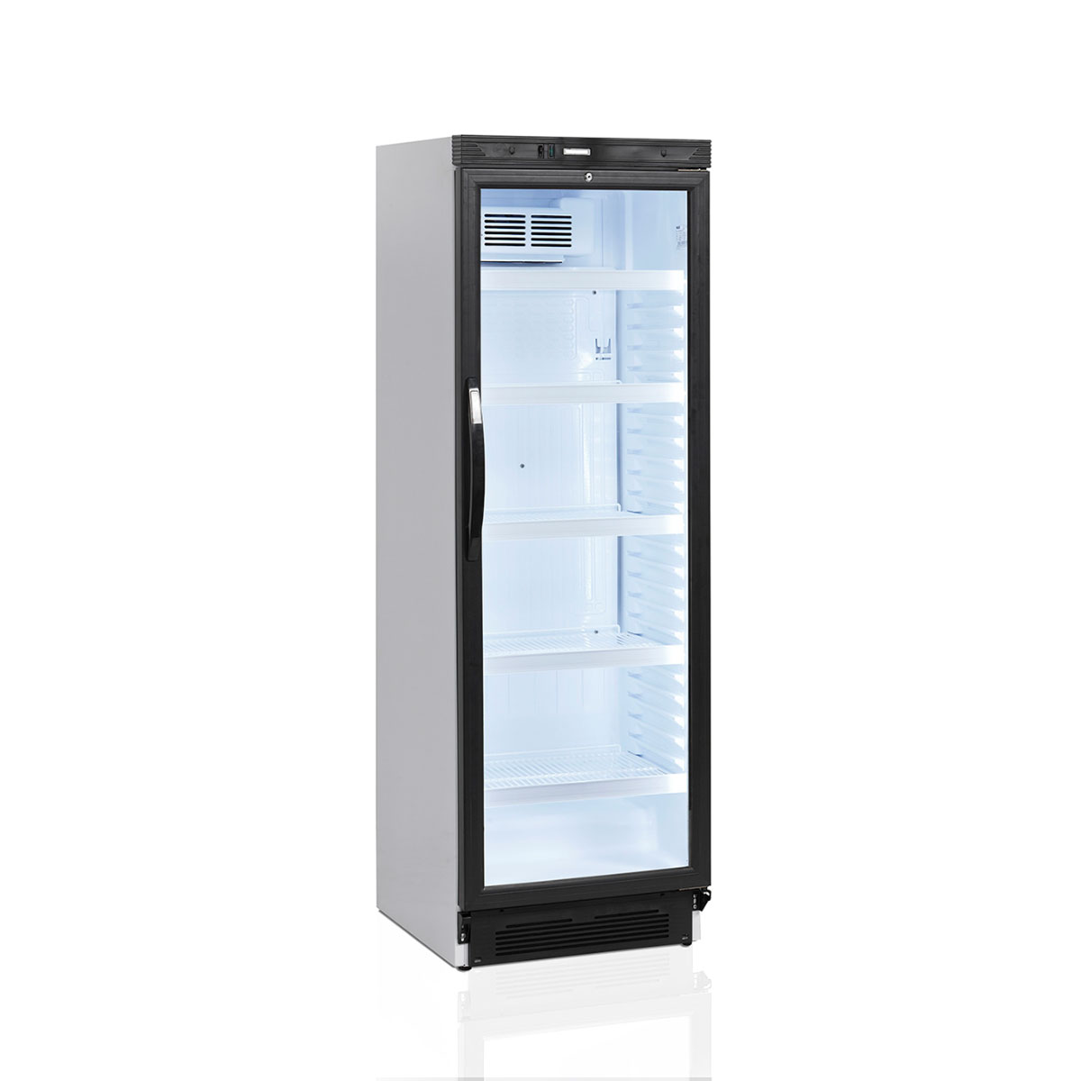 ARMARIO EXPOSITOR C/ PUERTA CRISTAL CEV425 1 LED 595x640x1840MM