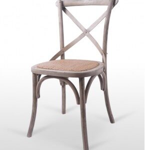 SILLA ELBA COLOR GRIS ENVEJECIDO