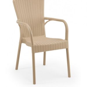 SILLÓN GALES - COLOR TAUPE