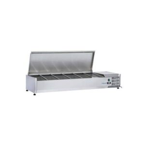 SOBREVITRINA REFRIGERADA COOL HEAD VRX 15-38 INOX