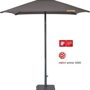 PARASOL EOLO PURETI 300*300 - ESTRUCTURA Y TELAJE COLOR ANTRACITA