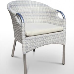 SILLÓN RIVIERA DELUXE BLANCO GRISÁCEO
