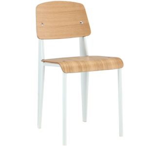 SILLA JP NEW DE METAL BLANCO