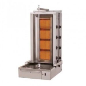ASADOR KEBAB CASFRI A GAS MB-4 CON CAJA ABAJO