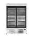EXPOSITOR REFRIGERADO VERTICAL 2 PUERTAS 1385*704*2004
