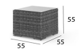 MESA AUXILIAR RATTAN DAKAR