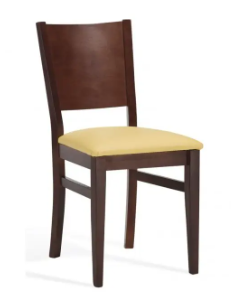 SILLA TORRES TAPIZADA EN POLIPIEL