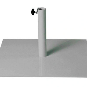 BASE P/ PARASOL - MODELO FLAT - COLOR BLANCO
