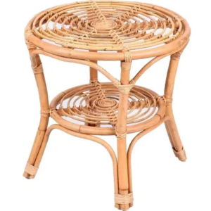 MESA AUXILIAR TERUEL DE RATÁN NATURAL