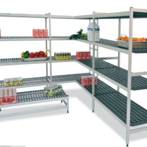 ESTANTERÍA DE PIE DE ALUMINIO