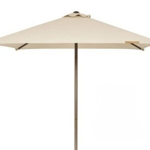 PARASOL EOLO PURETI 300*300 - TELAJE COLOR ARENA Y ESTRUCTURA COLOR TAUPE