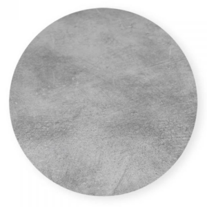 TABLERO LAMINADO 70 CM DIÁMETRO COLOR CEMENTO