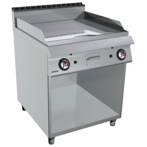 FRY TOP 80 GAS LPG CROMO DURO  GAMA 900