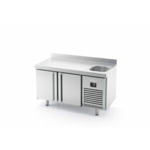 BAJO MOSTRADOR FREGADERO 2 PTAS BMPPF 1500 II  1468x600x850MM