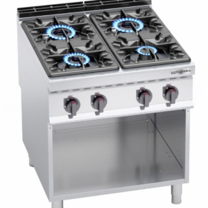 COCINA GAS DE SOBREMESA 4 FUEGOS GAMA 900