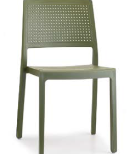 SILLA EMI COLOR VERDE OLIVA