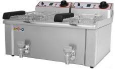 FREIDORA FR 9 + 9 LITROS C/GRIFO
