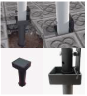 BASE 70 ET INTERIOR DE HIERRO EMPOTRABLE TAPA  ABATIBLE