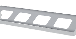 ESTANTE INCLINADO 1500*400 MM 45º