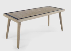 MESA COMEDOR SPARK EN MADERA TECA Y CUERDA