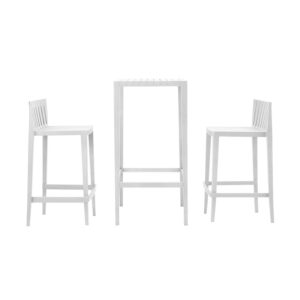 SET SPRITZ MESA + 2 TABURETES ALTOS