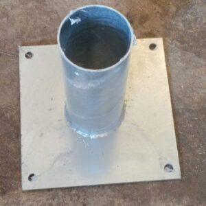 PLACA METALICA GALVANIZADA