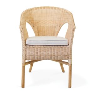 SILLÓN SOPHIE NATURAL CON COJÍN