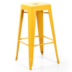 TABURETE PASSION SIN RESPALDO COLOR AMARILLO