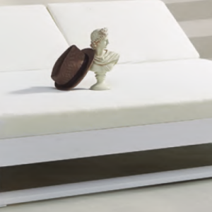 TUMBONA DOBLE TEQUISE COLOR BLANCO