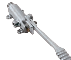 GRIFO PEDAL SIMPLE DE DOS AGUAS