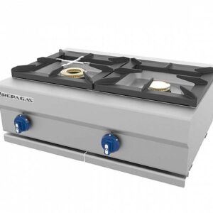 COCINA A GAS DOS FUEGOS SOBREMESA CG-520/M