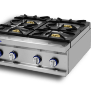 COCINA A GAS 4 FUEGOS SOBREMESA SERIE 750