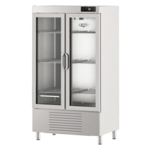 ARMARIO REFRIGERACIÓN DOBLE PUERTA DE CRISTAL AN 902 T/F