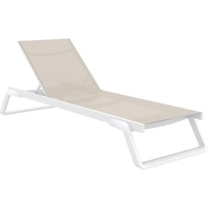 TUMBONA TROPIC BLANCA/TAUPE