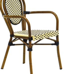 SILLON DIJON COLOR NEGRO Y BEIGE