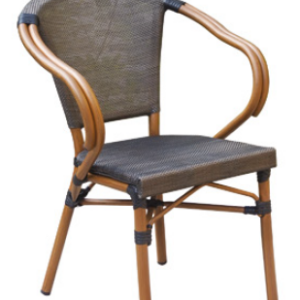 SILLÓN RINO MARRÓN OSCURO