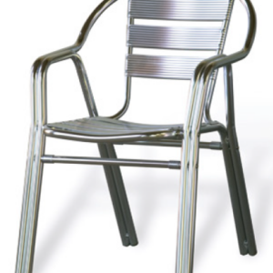 SILLÓN DOUBLE COLOR ALUMINIO