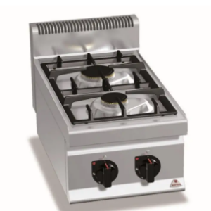 COCINA SOBREMESA 2 FUEGOS A GAS