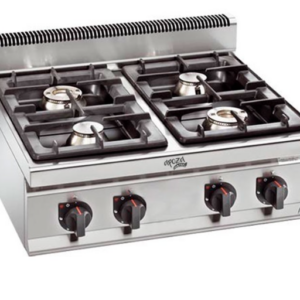 COCINA SOBRE MESA 4 FUEGOS A GAS