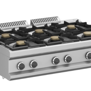 COCINA SOBREMESA 6 FUEGOS A GAS