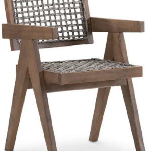 SILLÓN LUKA DE MADERA DE TEKA