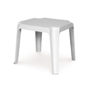 MESA AUXILIAR MARBELLA BLANCA