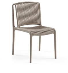 SILLA DITA COLOR TÓRTORA