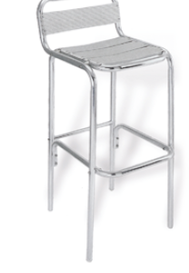 TABURETE ALUMINIO
