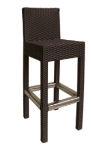 TABURETE DE RATTAN 1109N