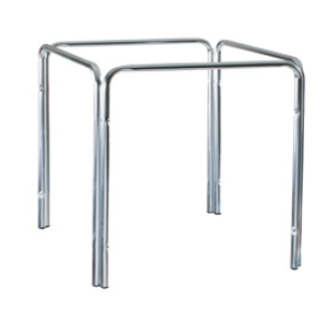 BASE ALUMINIO PIE APILABLE PARA TABLERO DE 110*70 CM