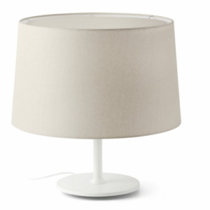LÁMPARA DE SOBREMESA WINDSOR LINO BLANCO