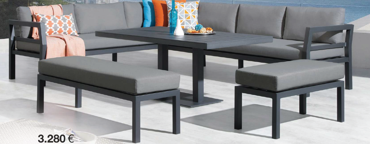 SET NASAU COLOR GRIS
