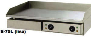 PLANCHA ELÉCTRICA CROMADA LISA PE 75-L