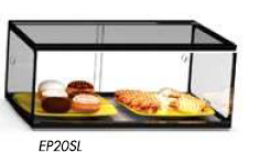 VITRINA EXPOSITORA NEUTRA CRISTAL RECTO - EP20S - CON LED